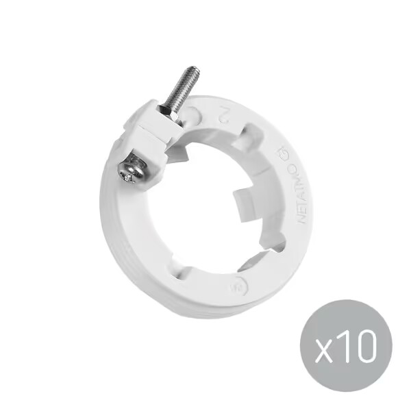 paquete de adaptadores de válvula de radiador giacomini x10
