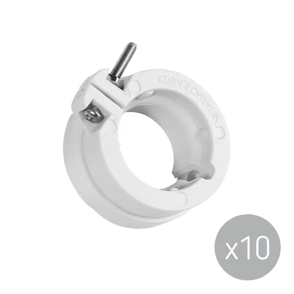 paquete de adaptadores de válvula de radiador danfoss ra x10